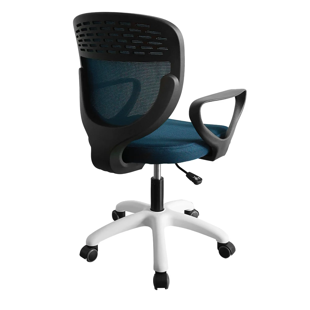 New professionally lake blue children reading drawing chair kids learning study office chairs with locking wheels