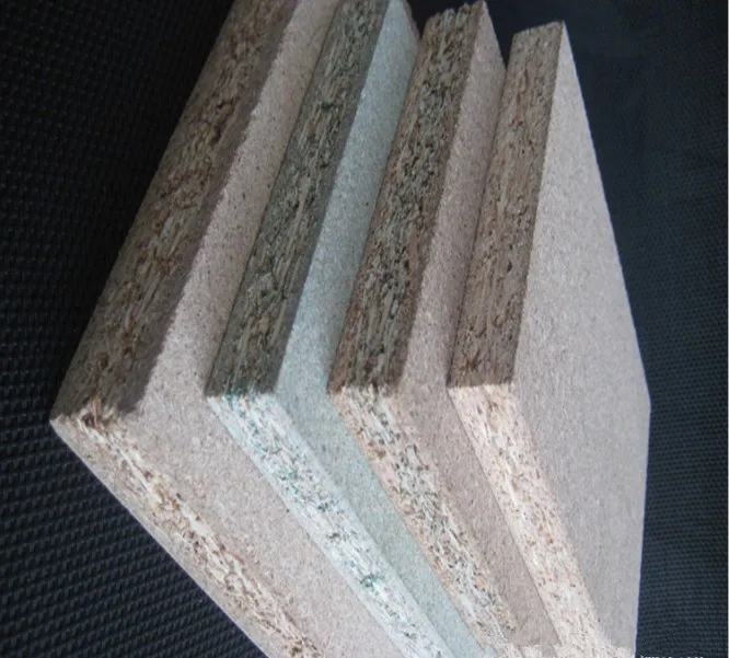 MFC white melamine laminated green core HMR waterproof particle board chipboard sheets
