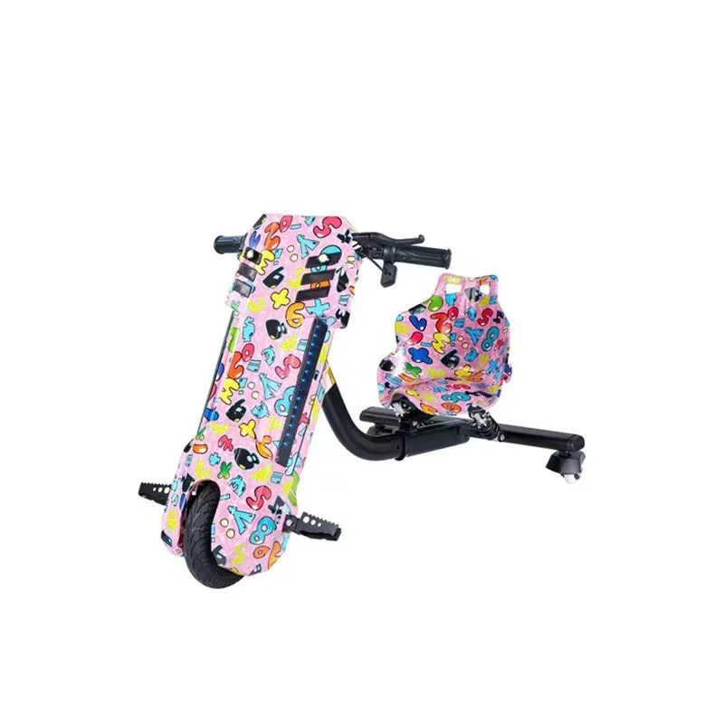 China Professional manufacture drifting for kids drift electric tricycle drift cart with 3 PU wheels outdoor sports