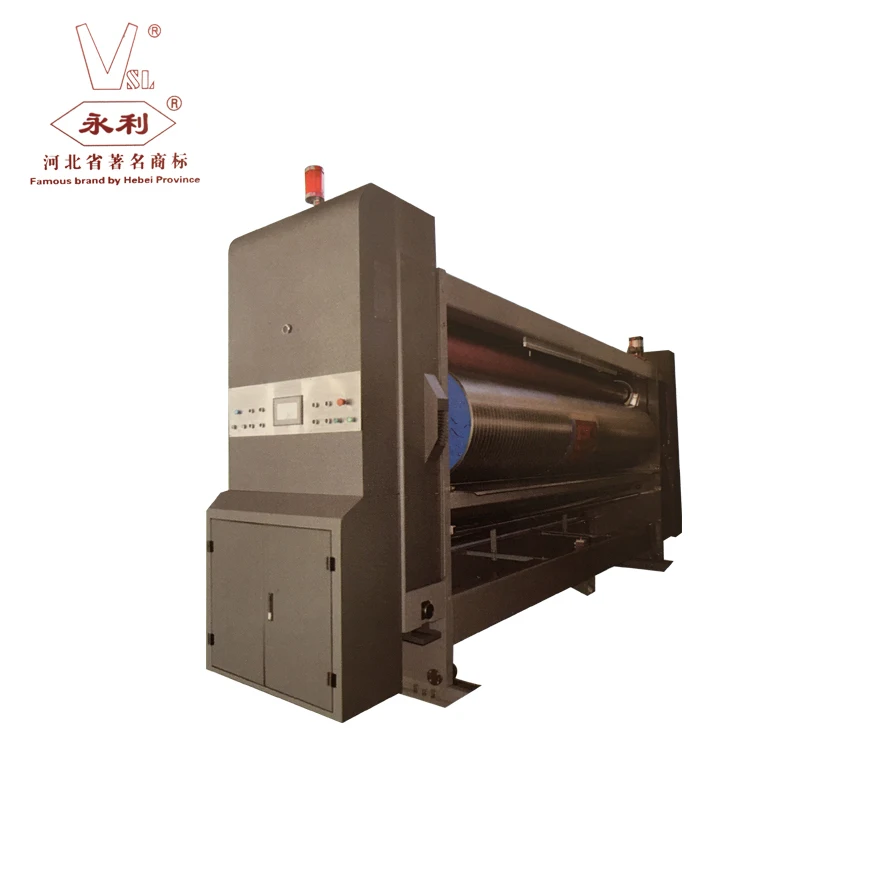 YKW2500*2500 lead edge feeder printing slotting die cutting machine carton