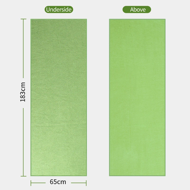 Полотенце для йоги Sunframe, нескользящее Горячее Полотенце Для Йоги из микрофибры, Размер 183x65 см, оптовая продажа