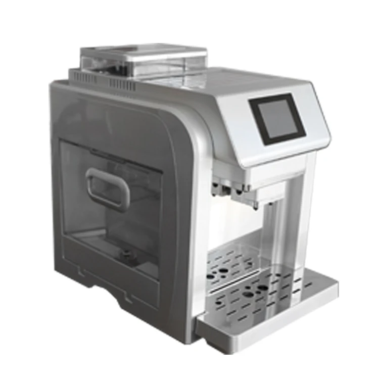 Nengyang Digital Cold  Coffee Maker Double Dual Bean Hopper Commercial Espresso Coffee Machine