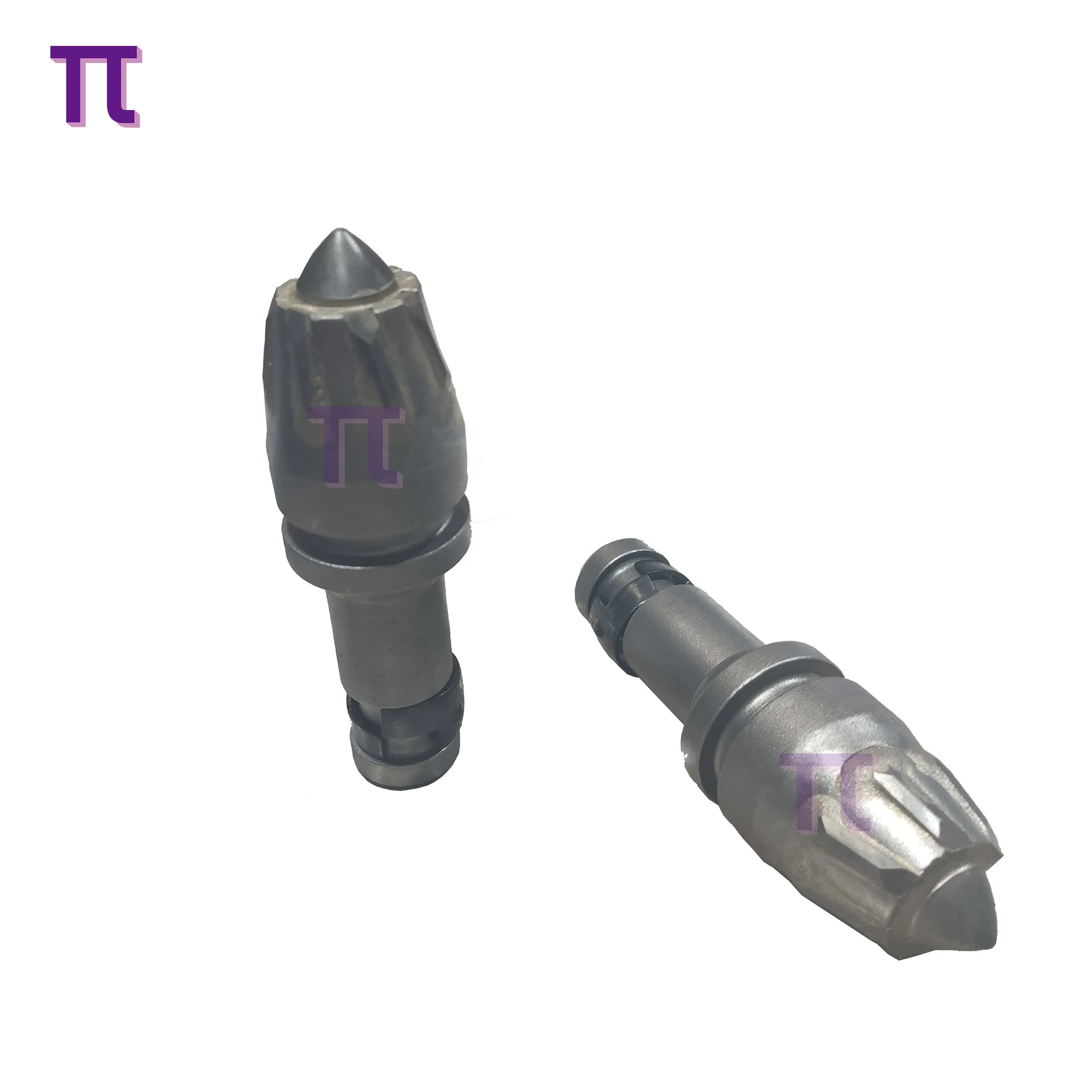 BTK70 auger teeth with tungsten carbide plates auger bucket teeth pilling foundation teeth with side blades rock drill picks