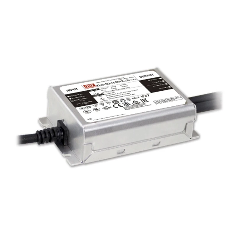 Mean Well New Products XLG-DA2 50w 75w 100w 150w 200w 240w 320w 12v 24v DALI-2 Digital Dimming LED Driver