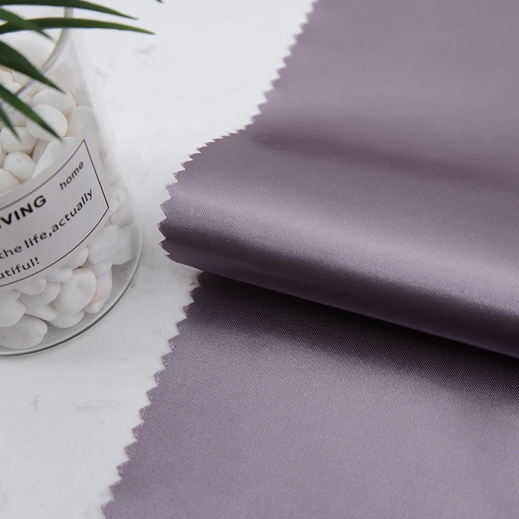 Good Quality polyester satin dress lining fabric for suit coat jacket dress
