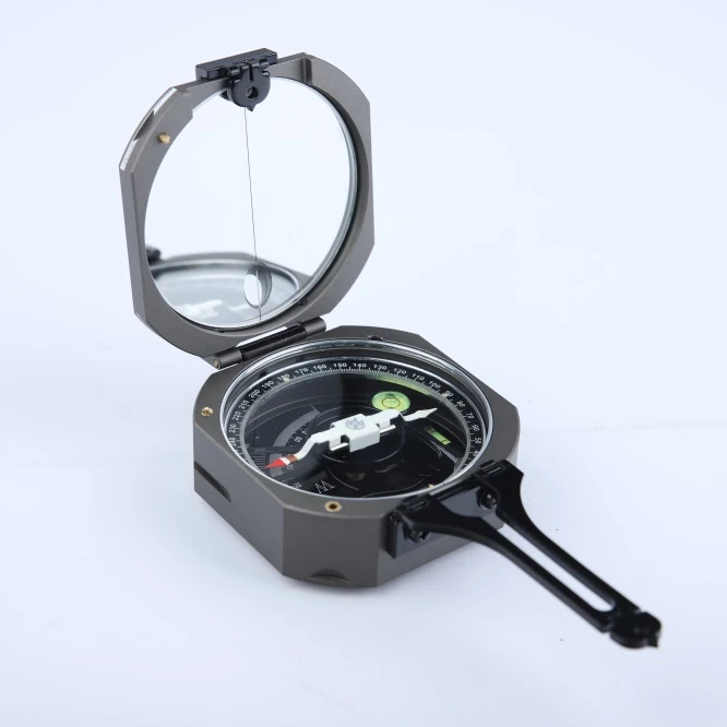 Multifunctional Professional Steel Geological Compass Waterproof High Accuracy Compass