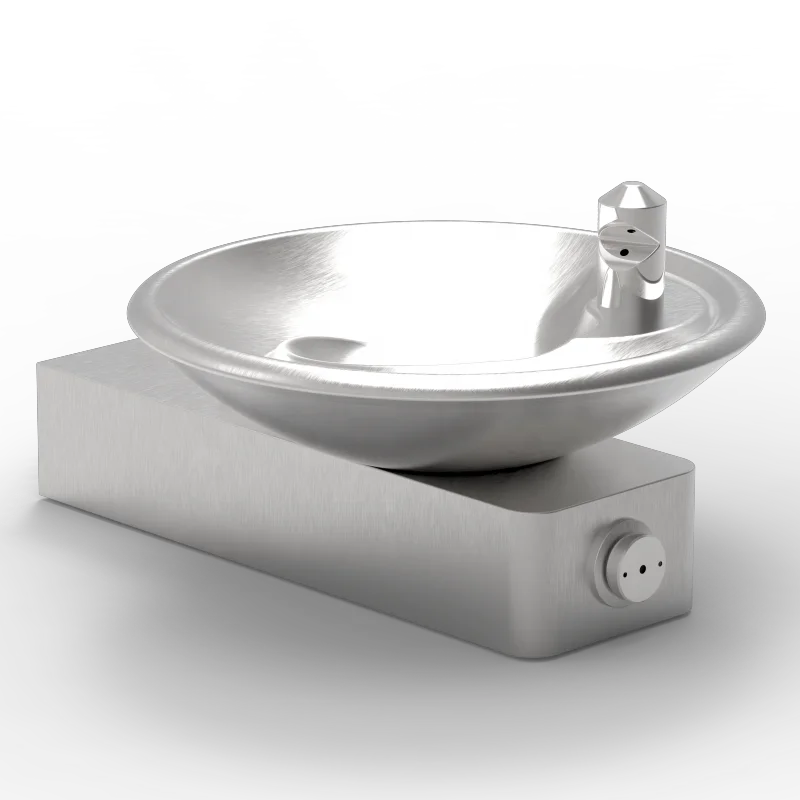 TB9 Barrier-Free wall mounted drinking fountain Single Fountain Wall Mount