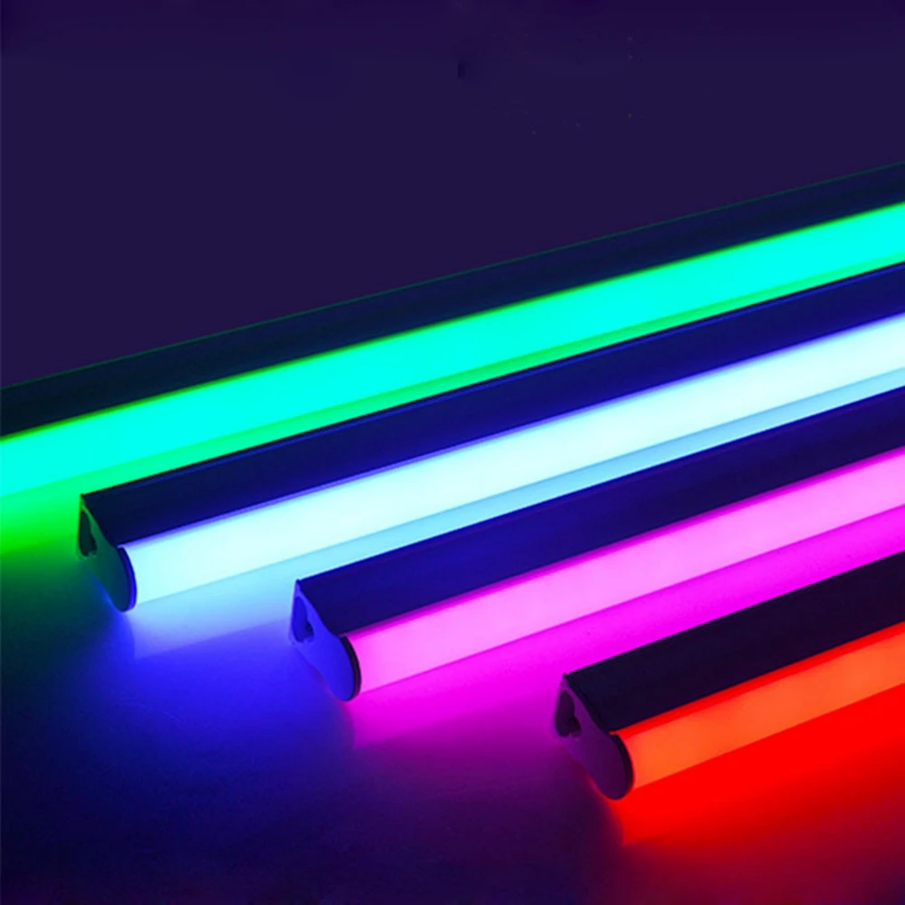 4ft 18w  T5 integrated LED tube light Tube lamp  red green blue colorful tube