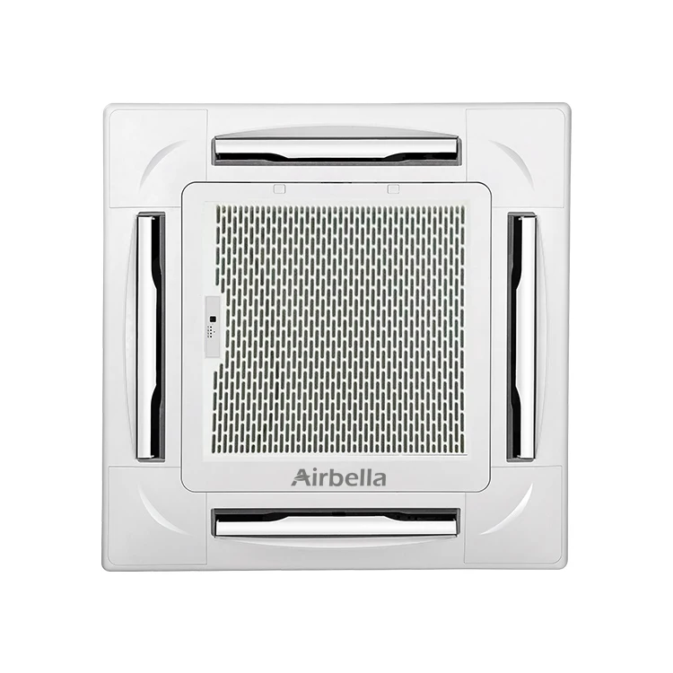 50HZ 12000 to 60000 BTU Cooling And Heating Light Commercial Ceiling Mounted Cassette Air Conditioner