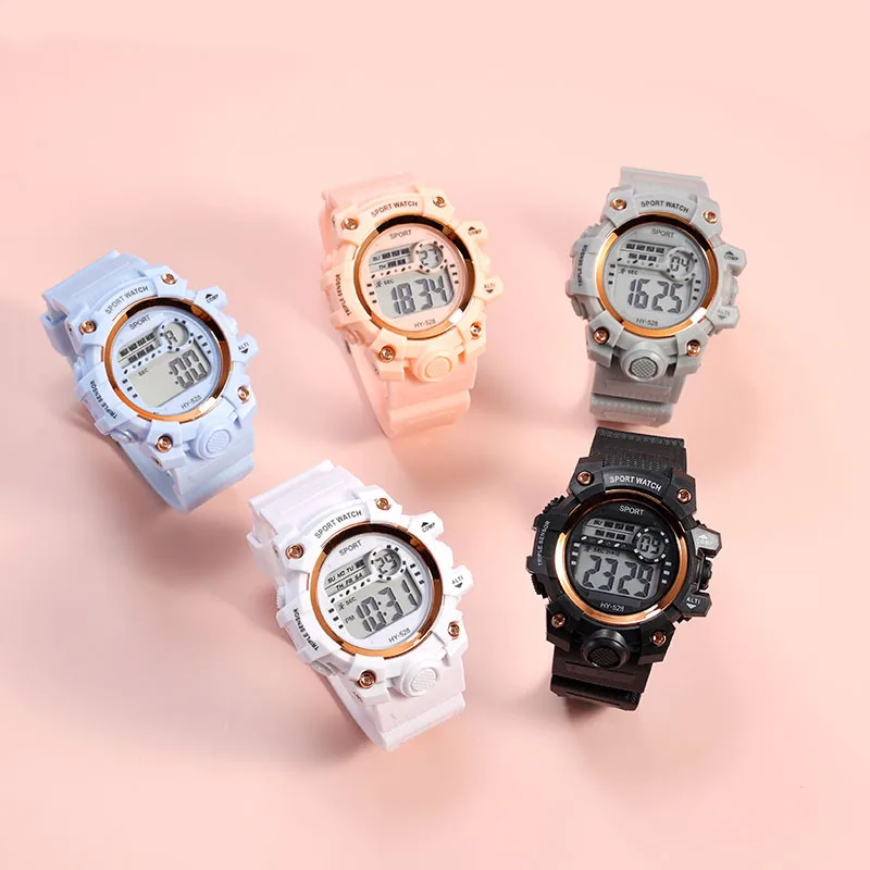 Digital School Student Award Led Classic Watch Sport New Style Children Gift Boys and Girls Wristwatch