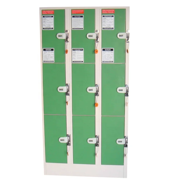 Офисный шкафчик из нержавеющей стали с несколькими отделениями, роскошные современные шкафчики