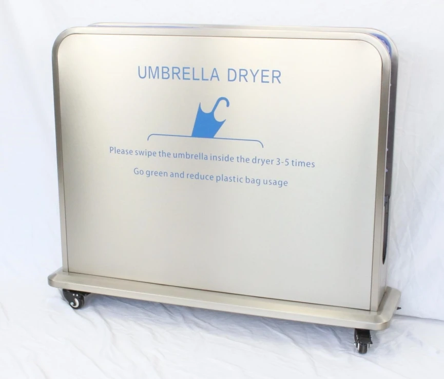 10L Wet Umbrella Dryer Rainwater Remover Stainless Steel Customized Eco Friendly Manual Umbrella Dryer Machine Wrapping Holder