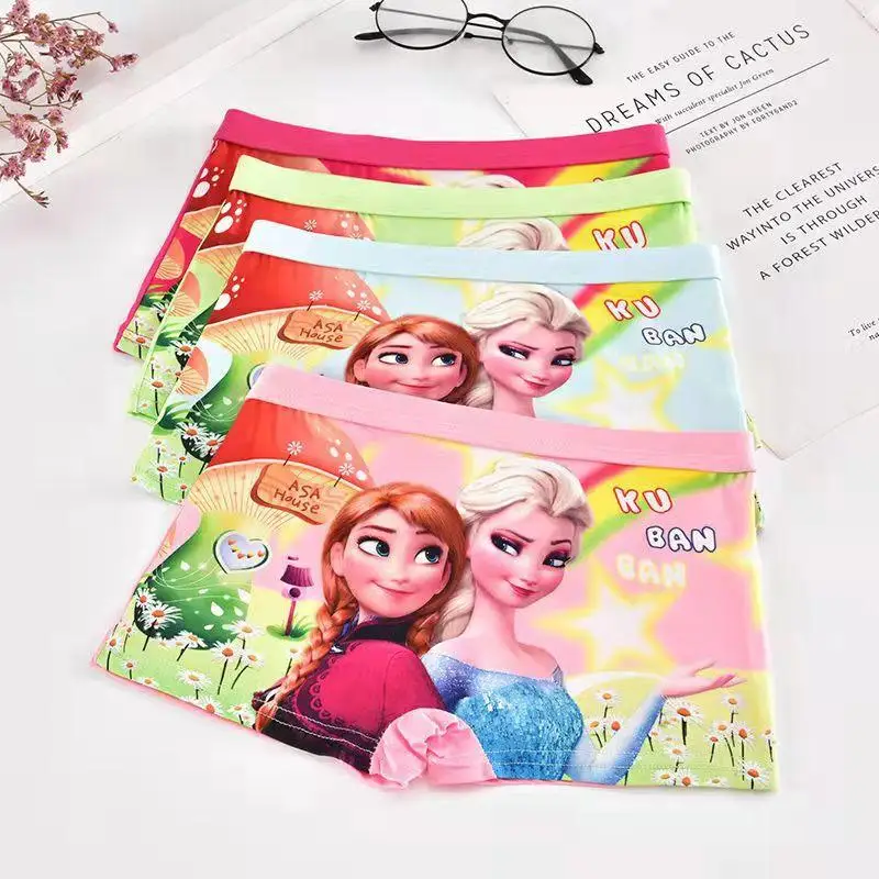 Kids Cartoon Summer Boxer Briefs Comfortable Classic Underwear