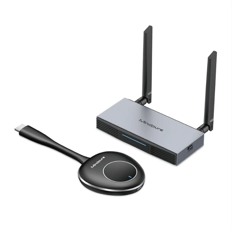 Mindpure 4k HDMI Wireless transmitter and receiver Display Adapter Mobile Screen Mirroring Dongle for iPhone Mac iOS Android TV