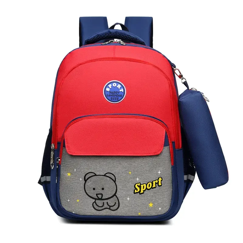 Wholesale bag back buy pre school bags girl boy concise style mochila stationery backpack school bags for kids 2023