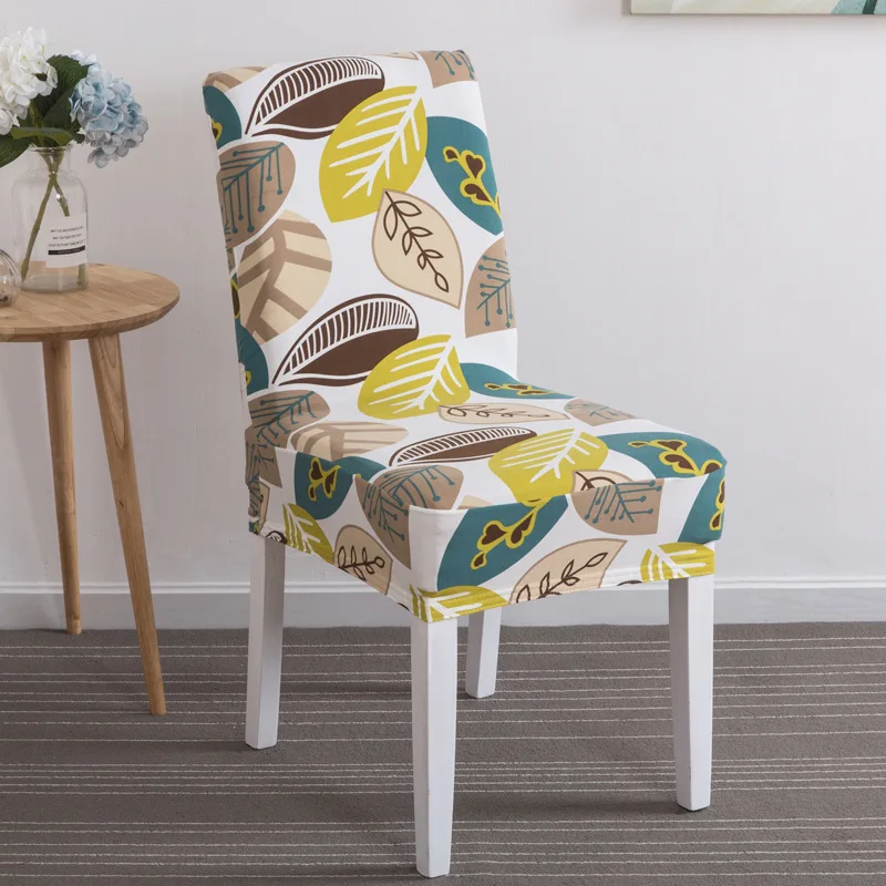  Hot Sale Plastic Stretch Dining Table Chair Covers Composite Antiskid
