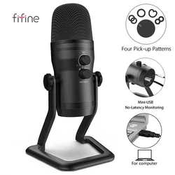 FIFINE K690 Studio Recording Microphone Professional Computer Microphone USB Condenser Microphone