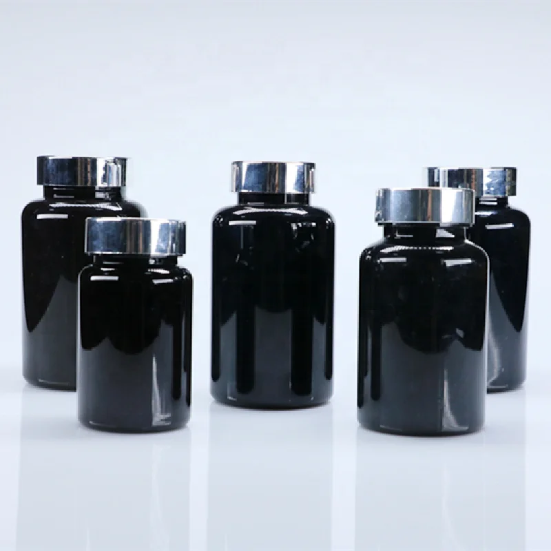 
300 ml High quality PET Plastic custom color Pill Medicine Capsules Bottles 