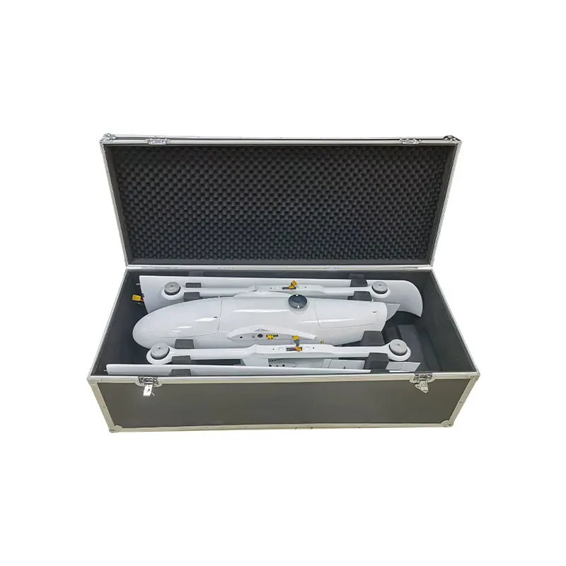 FOXTECH AYK-350 с неподвижным крылом Бла (беспилотный летательный аппарат наблюдения длинный Диапазон отображения доставки Дрон VTOL