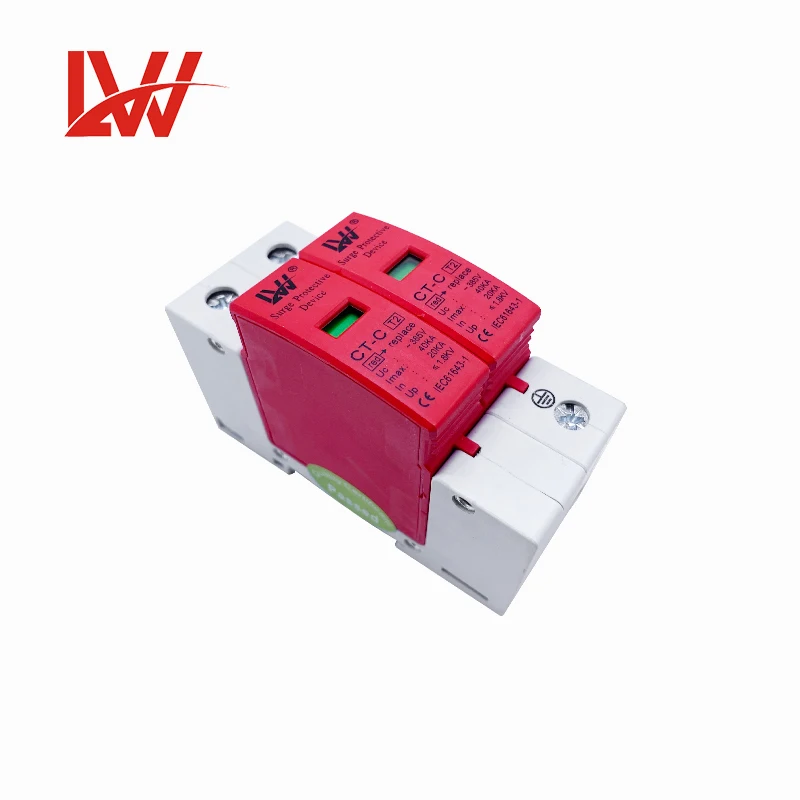 AC Surge Protective Devices  LW Brand 2P  20ka -40ka 385V SPD