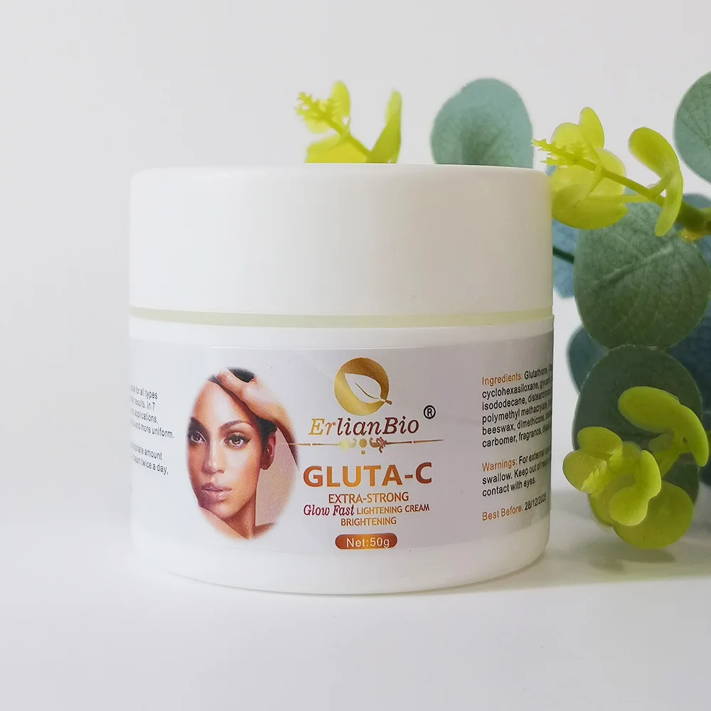 Own brand natural whitening cream for acne treat ment arbutin nicotinamide anti-Dull Beauty Whitening cream