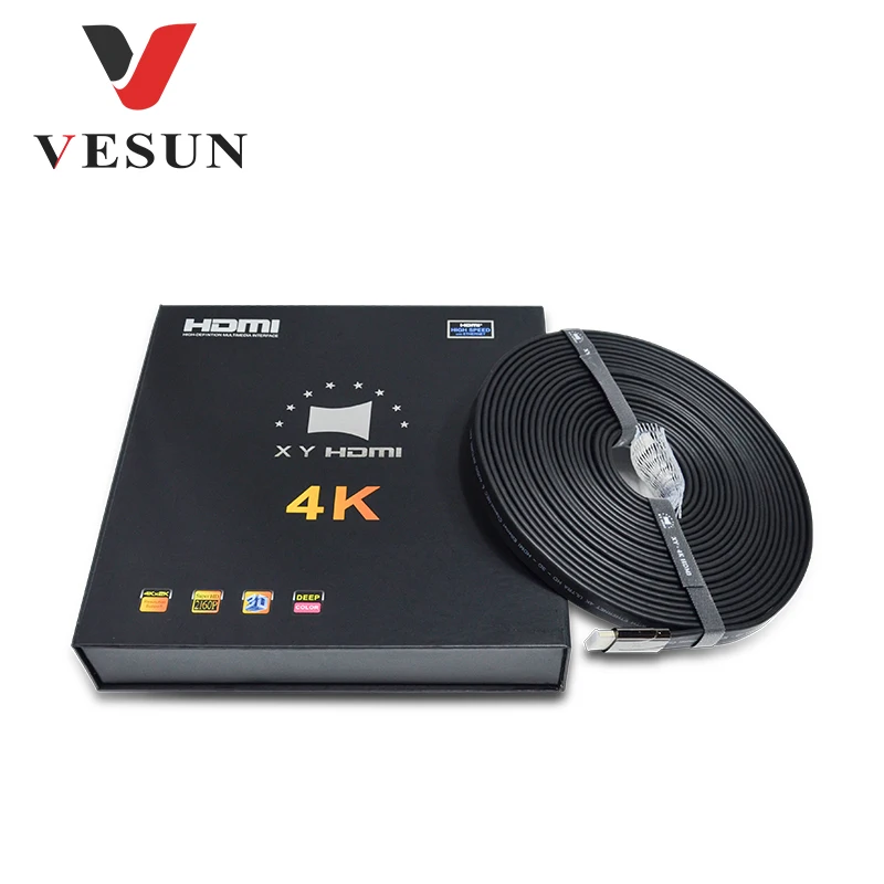 VESUN best selling high speed transmission 4K 2.0 version video cable video line data cable P1000 Pro