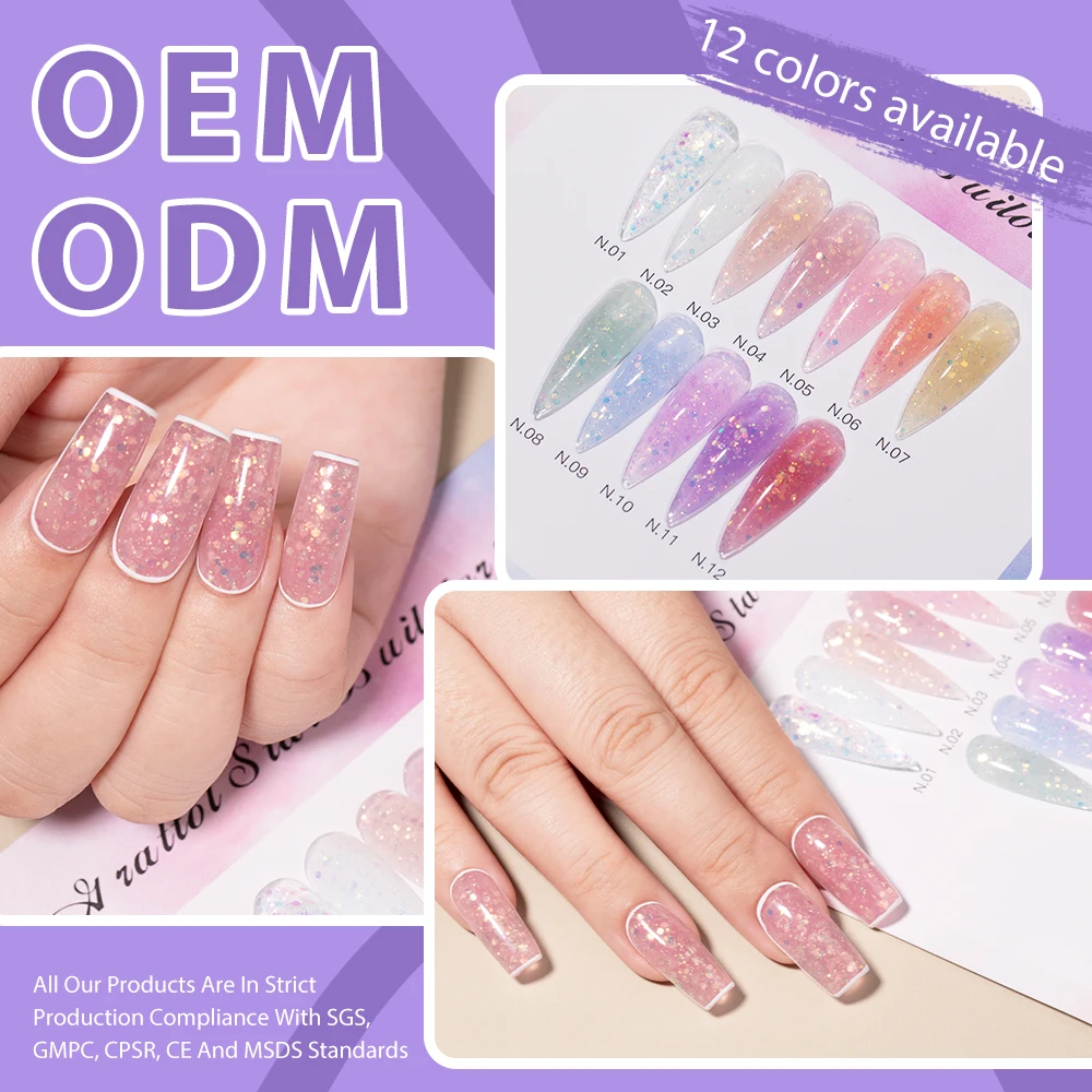 Caixuan Grattol Star Build Gel  Bulk Capacity OEM/ODM Build Gel