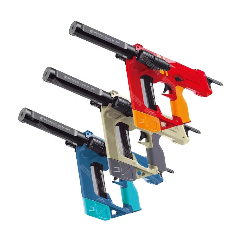 LEHUI Dimensional Disillusionment Series Kriss Vector Electric KIDS TOY GUN GEL Ammos Balls Blaster FLASHING TRACER Outdoor