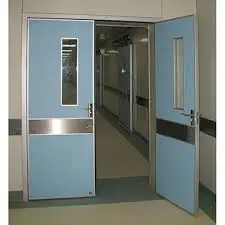  Ручная выдвижная дверь из нержавеющей стали для рентгеновских