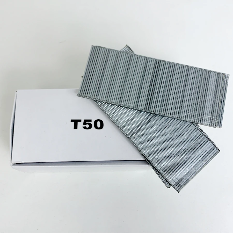 38mm Length 16 Gauge Standard T Series Air Gun Nails T Brad Nails Common Wire T38 T50 For Finishing Wood Working