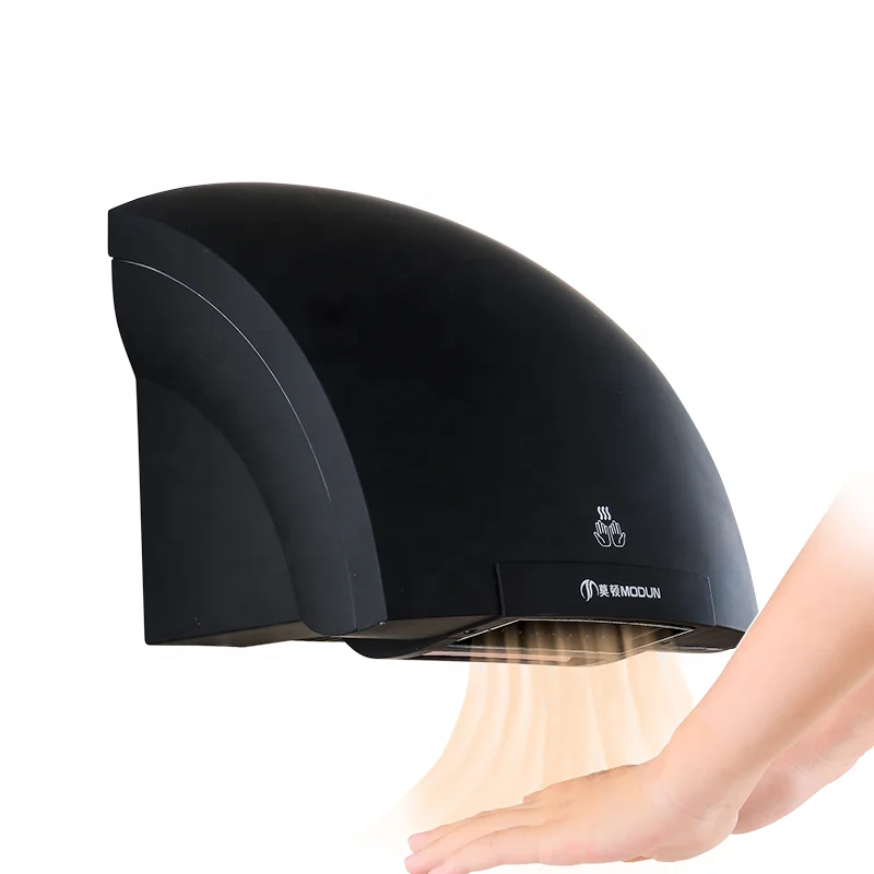 Автоматическая сушилка для рук airblade черного цвета ванной комнаты