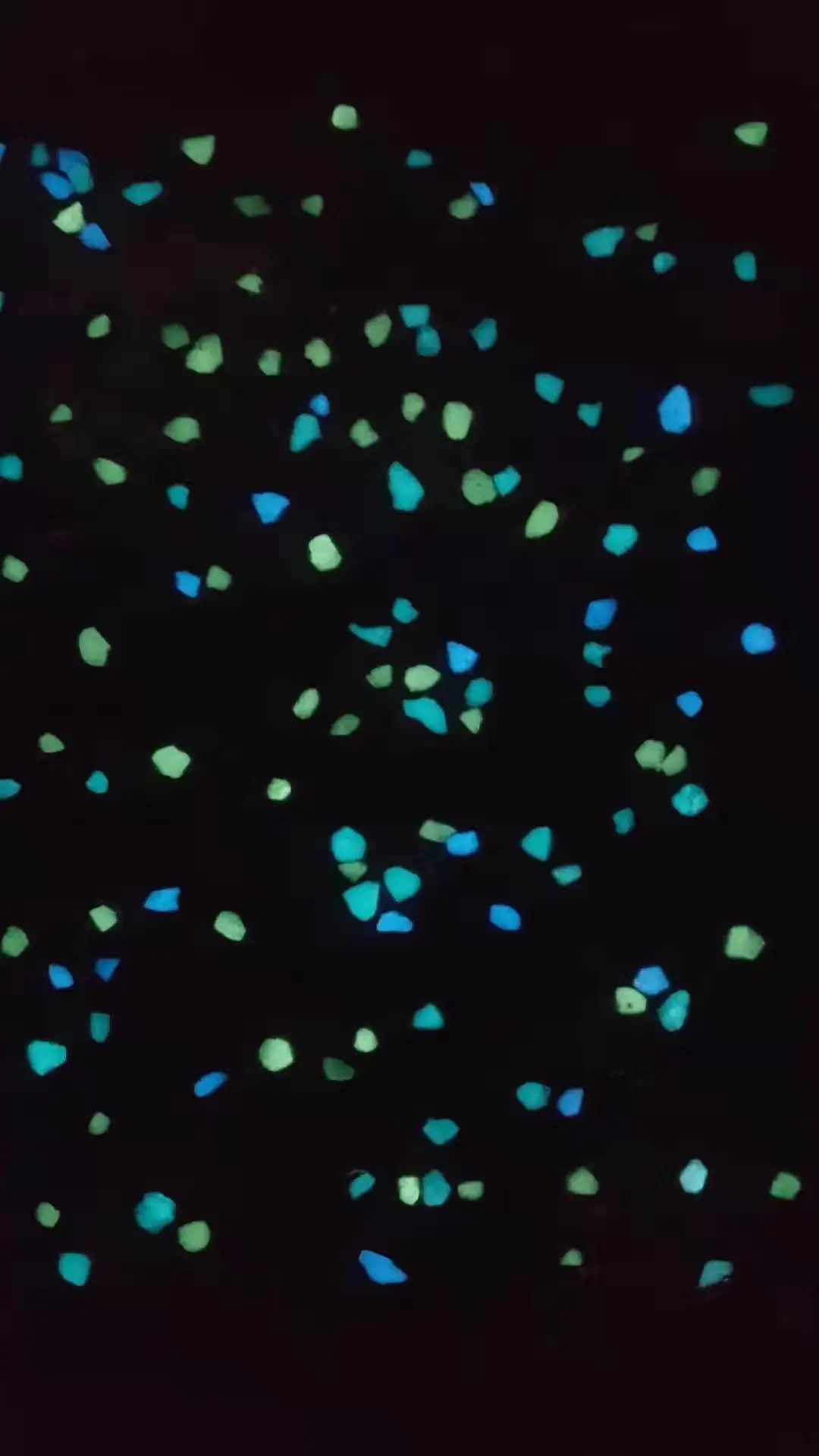 Декоративный подъездной дорожный гравий светящийся в