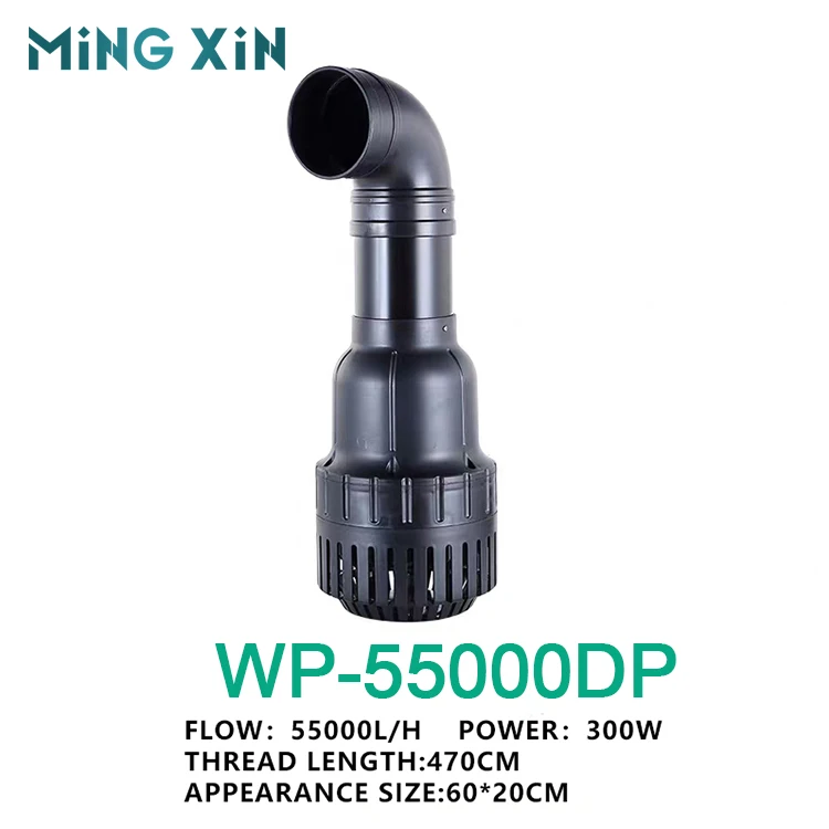 Small large flow silent submersible circulating pump for fish pond 40w50w100w150w200w300w