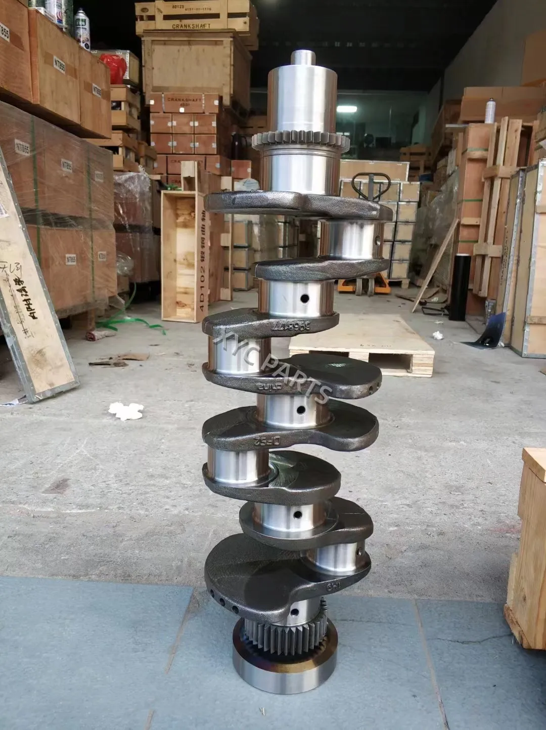 Engine parts 4D107  Engine Crankshaft 5289840 3974539 6751-01-1310 6751-31-1110 5289840 Forged Steel crankshaft