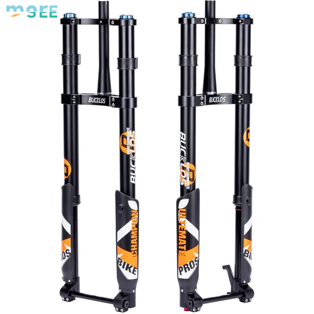 SeeMore Selection Fat Tire 5.0 20/26 inch Air Electric Mountain Bike Inverted Snow Beach E-Bike MTB Downhill Suspension Fork