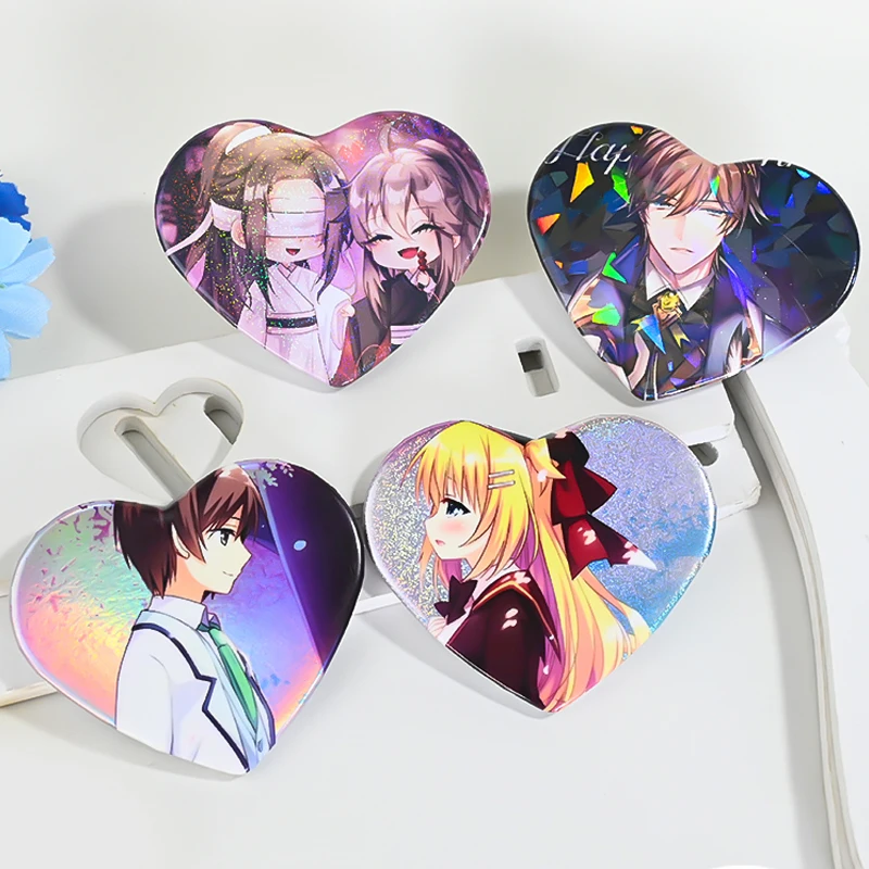 Make Your Own Design 25/32/44/58MM Cartoon Anime Printed Custom Pin Button Badges