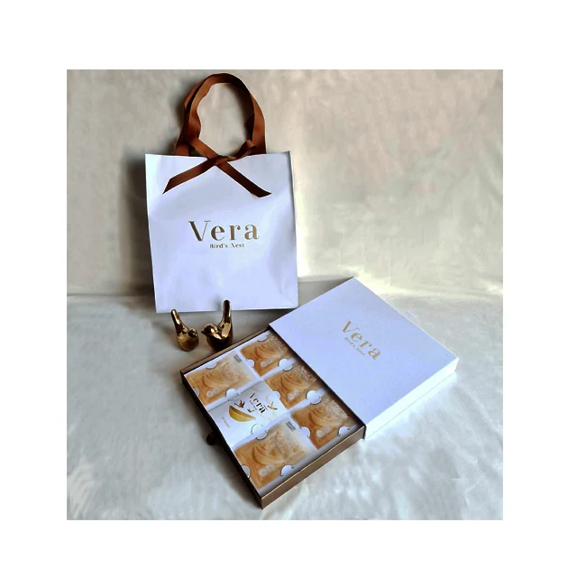 
Premium Packaging Box Set Natural Bird Nest Drink Vera Brand 