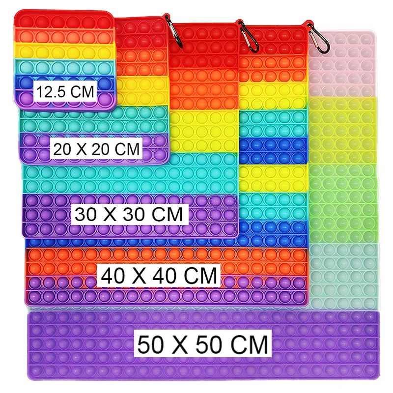 
Factory Wholesale Silicone Anti Stress Toys Pack New Popper Popits Fidget Sensory Toy Set Pop Fidget Toys 