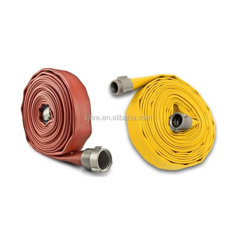 Good quality and best price duraline Nitrile NBR rubber coat 2.5 inch fire hoses