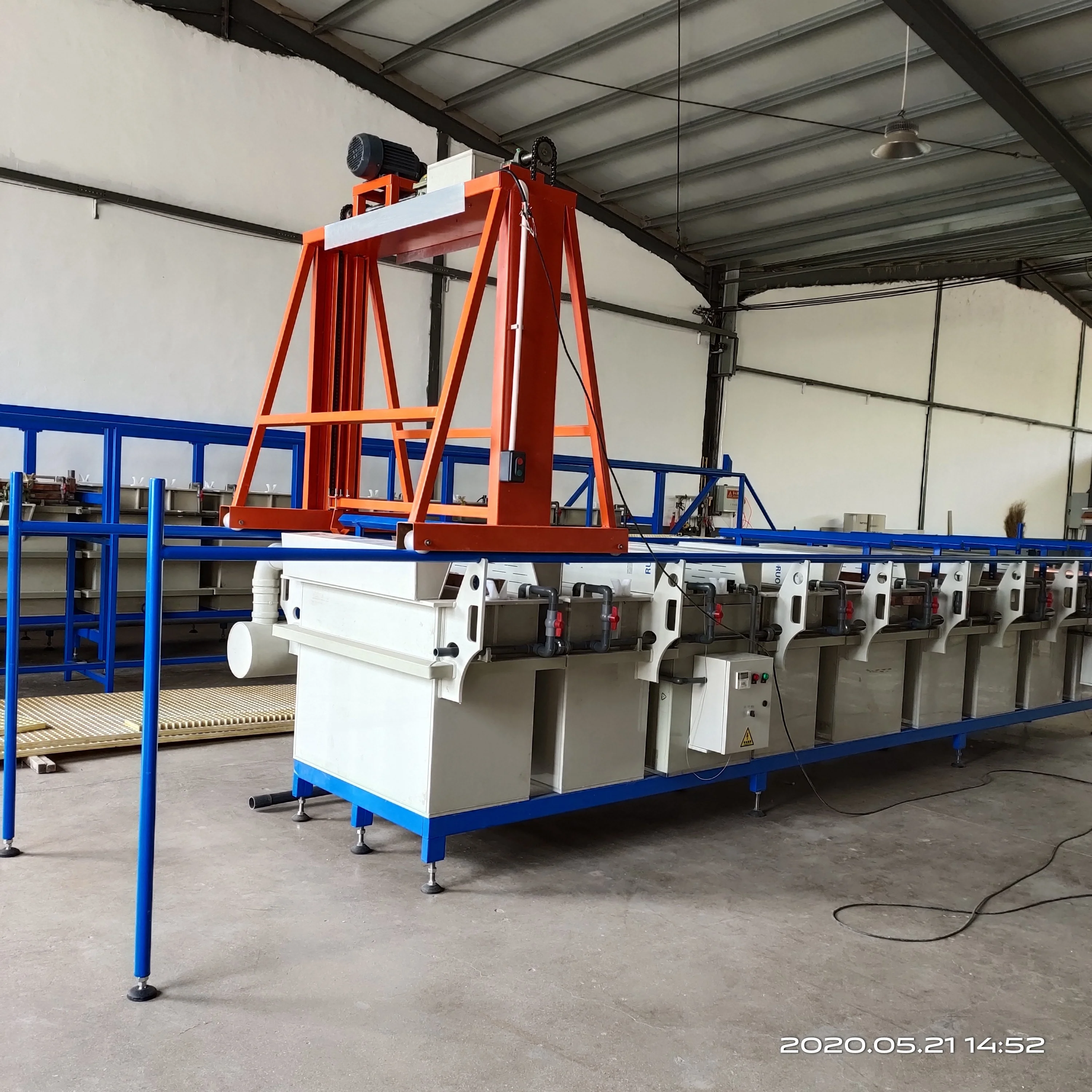 plastic beads plating machine/electrolysis for aluminum/24k gold plated machine