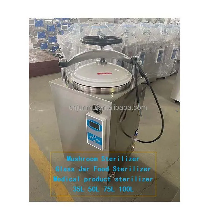 50 l / 100 l / 150 l vacuum packaging film food sterilizer back pressure cooking autoclave
