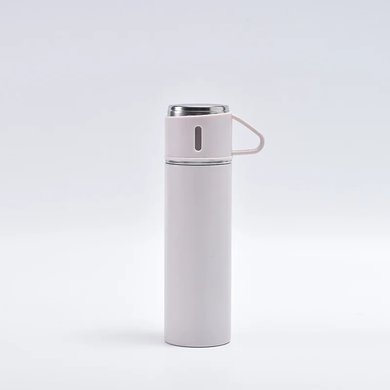 Christmas Gift Stainless Steel Water Bottles Colorful Double Wall Vacuum Flask Set Thermos