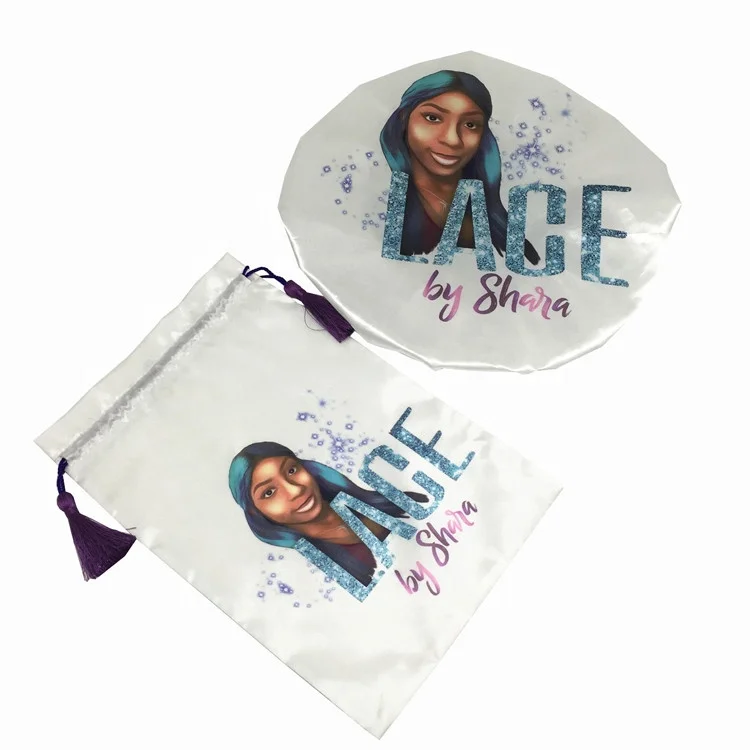 
Best Selling Silk Bonnet Satin Hair Bonnet With Custom Logo 