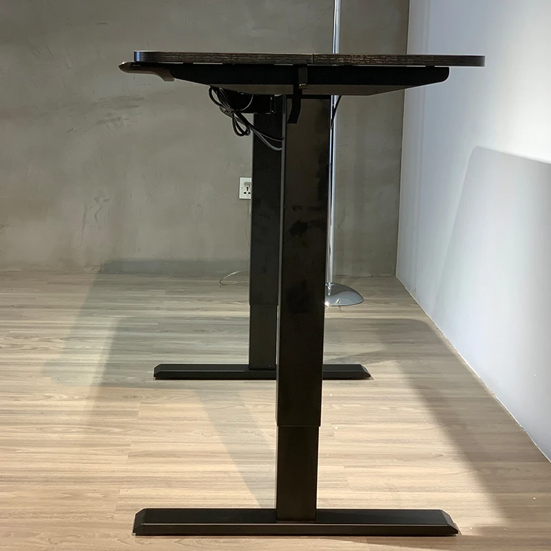 Free Sample Modern Table Furniture Executive Adjustable Luxury Home Design China Glass White Height Computer L Shape Office Desk