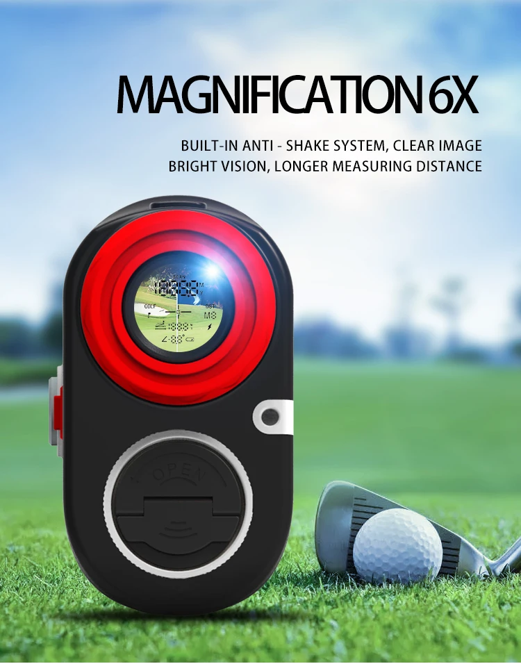 Manufacturer Wholesale  IPX5 Waterproof Level Scan Hunting Laser Rangefinder green