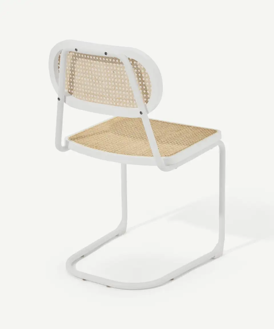 Rotan Meubels Scandinavian Mid Century Vintage Upholstered Design Chair Oak Wooden Dining Chair Cadeira