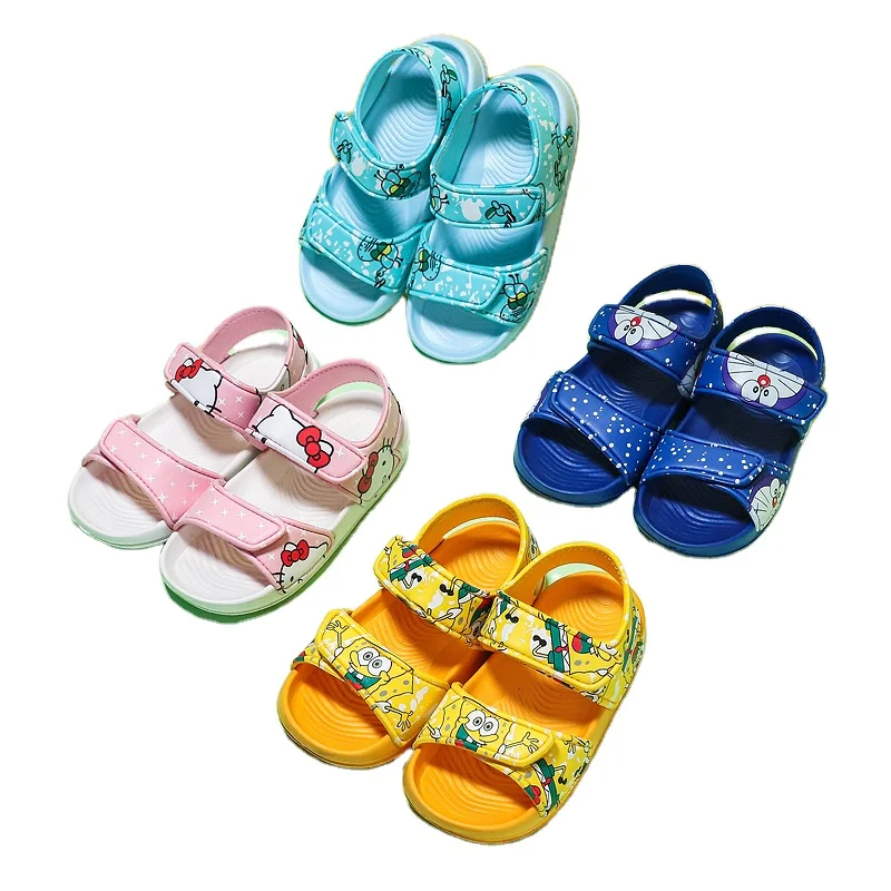 2021 latest children cartoon shoes boy and girl summer outdoor slippers kids fashion EVA beach sandals