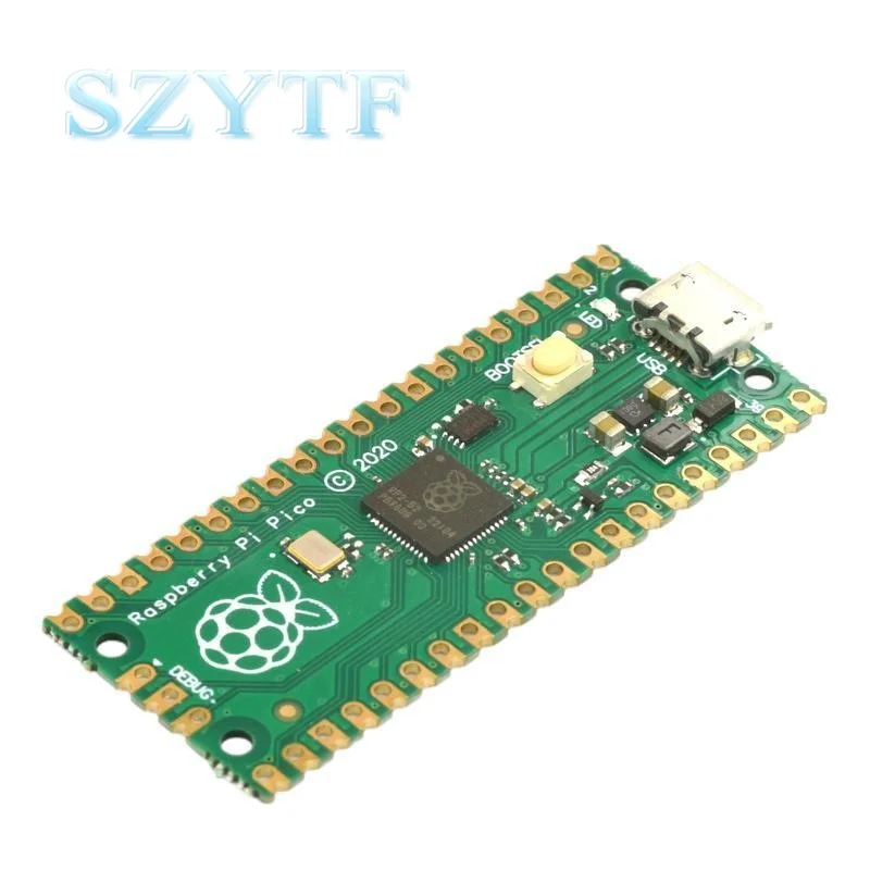 Raspberry Pi Pico Board RP2040 Dual-Core 264KB ARM Low-Power Microcomputers High-Performance Cortex-M0+ Processor