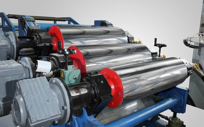 Полностью автоматический ПЭТ листа экструдер для переработки 100% хлопья