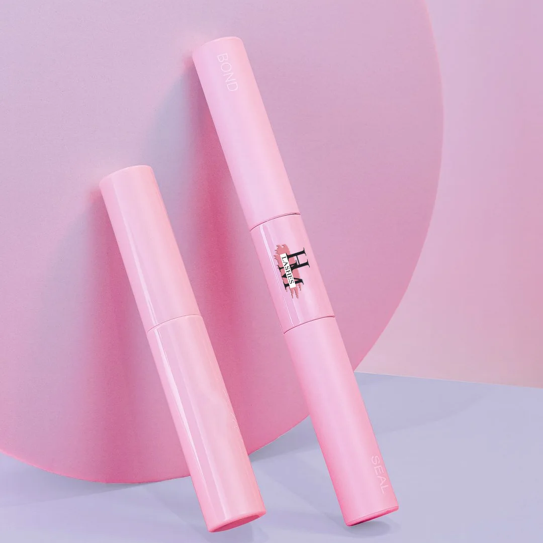 2 In 1 5Ml Vegan Waterproof 10 Day Diy Lash Cluster Glue Private Label Eyelash Bond And Seal Remover Strong Cluster Lash Glue